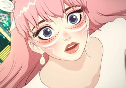 Imagem do personagem Ryuu to Sobakasu no Hime em destaque.